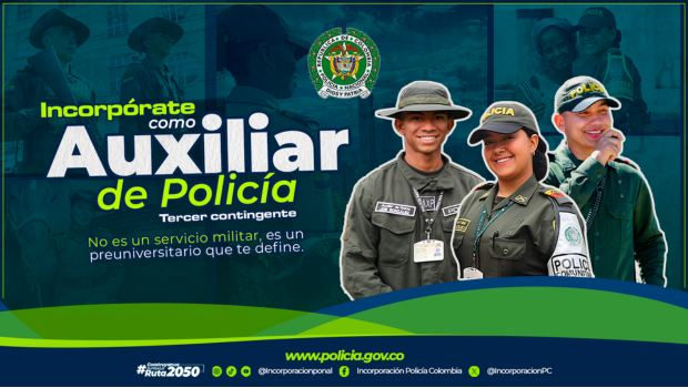 Incorpórese como Auxiliar de Policía 