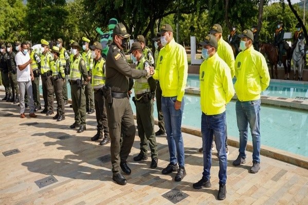 1.200 Policías estarán en la capital del Cesar.