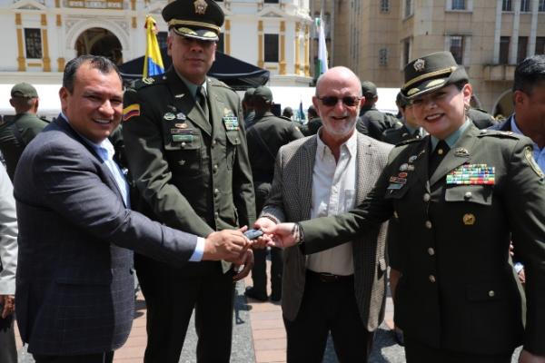 con el propósito de fortalecer las acciones de seguridad en el departamento