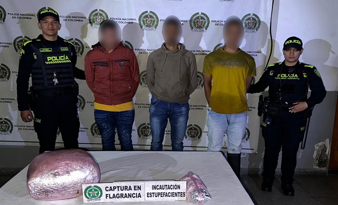Ofensiva contra el tráfico de estupefacientes en Medellín