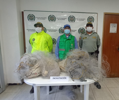 Incautados trasmallos