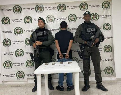 capturado con 35 gramos de marihuana