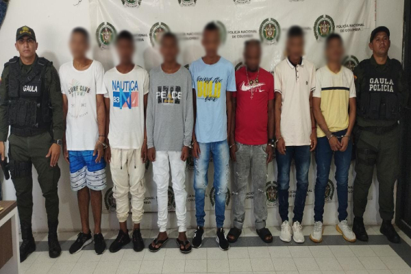 Capturada once personas que estarían cometiendo extorsiones La Guajira
