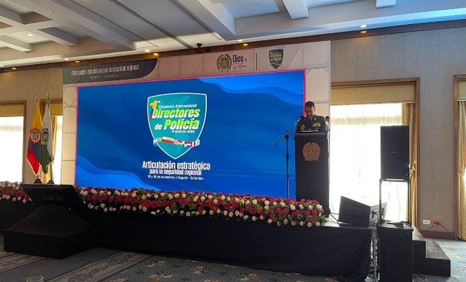 Inicia en Colombia el primer encuentro de  directores de Policía de América Latina