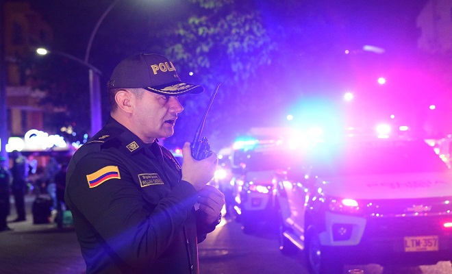 El señor BG William Castaño Raos Lidera las caravanas