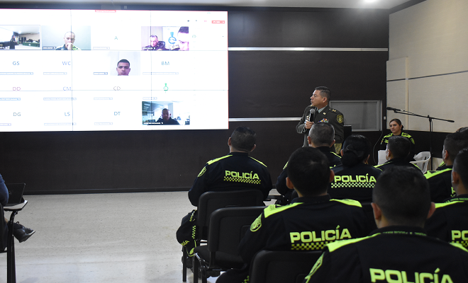 Interlocución con los uniformados de UNIPEP