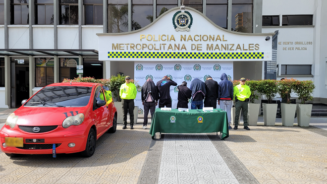 Desarticulada estructura delincuencial dedicada al hurto de celulares