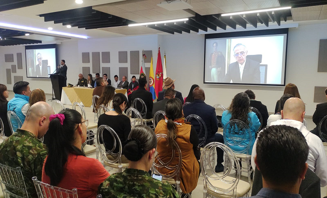 Participación del Señor Ministro de Defensa