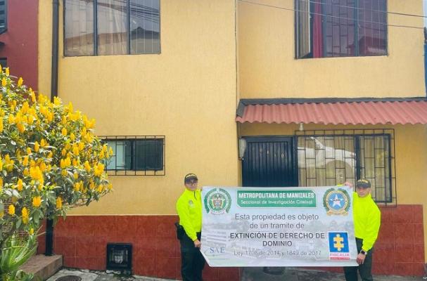 Esta vivienda era instrumentalizada para actividades ilícitas