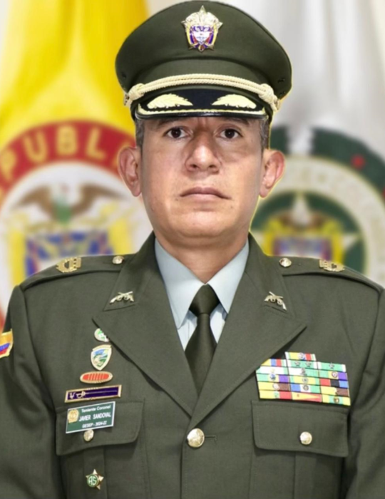 Teniente Coronel Javier Alejandro Sandoval Vásquez